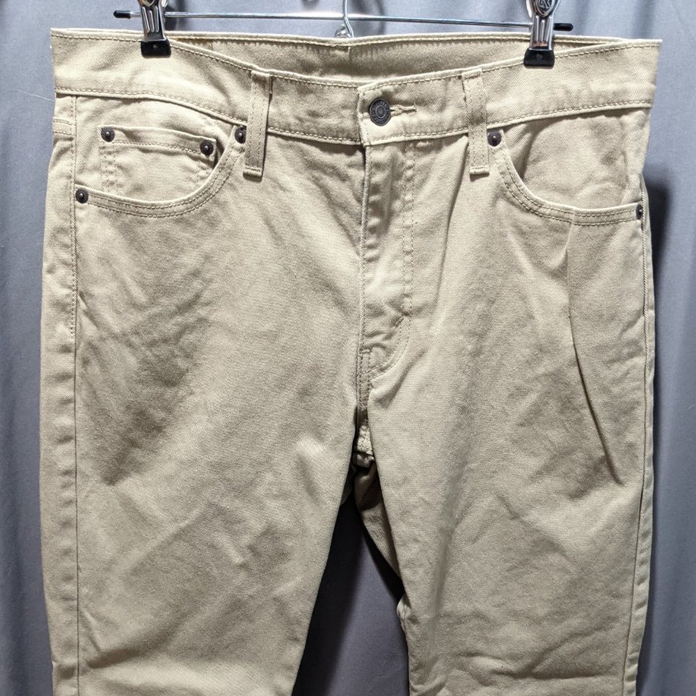 Levi's 511 Slim Fit Men's Khaki Jeans 33x32
